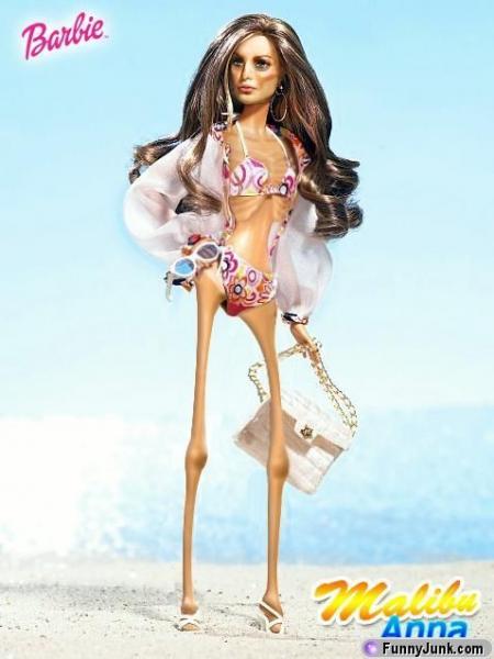 oua un peu bizzard,cette barbie: