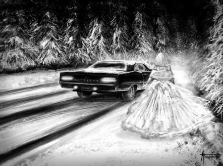 l'histoire de la dame blanche