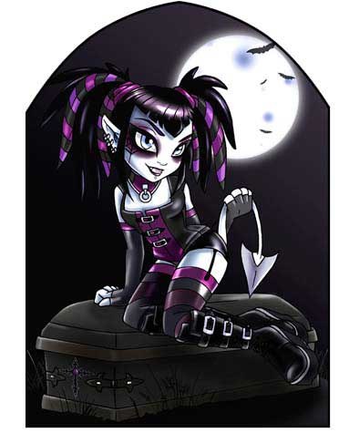 déesse goth